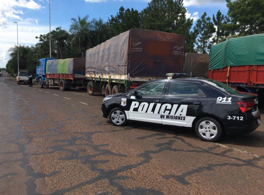 Detectaron otros dos camiones que transportaban soja ilegalmente: ahora en Fachinal