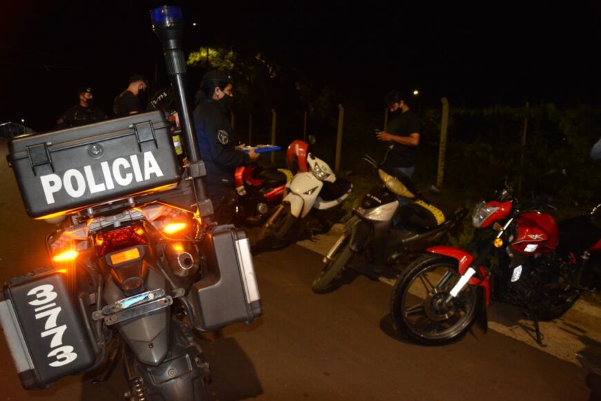 Operativo de seguridad dejó vehículos secuestrados, licencias retenidas y personas aprehendidas