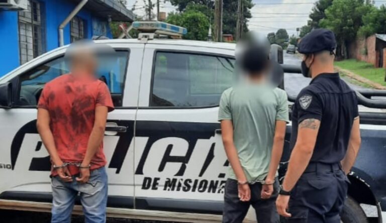 Tres detenidos por intento de robo en comercios de Posadas