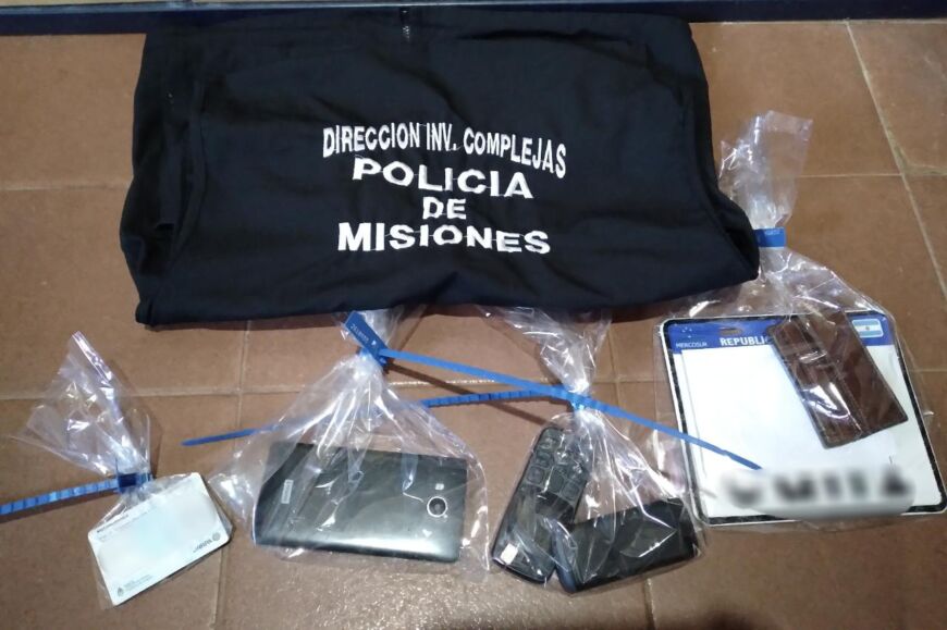 Candelaria: arrestaron a un hombre involucrado en el robo de motocicletas en Posadas 1 2 - Elementos robados 2 - 1
