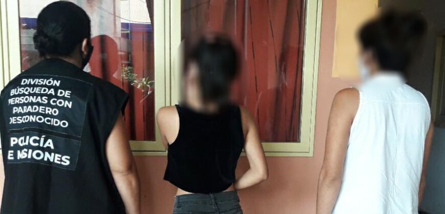 Ya se encuentra con su familia Antonela, la jovencita que era intensamente buscada en Posadas