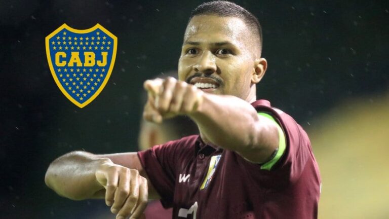 "Mi deseo de jugar en Boca siempre existirá", aseguró el venezolano Salomón Rondón