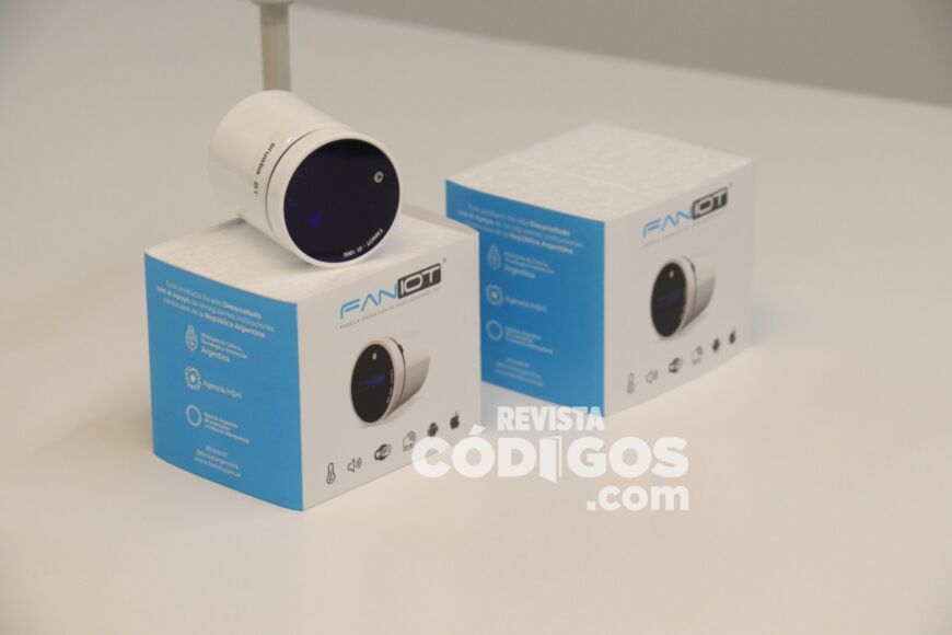 Covid-19: presentaron el nuevo modelo de termómetros infrarrojo para detectar posibles lugares de contagios