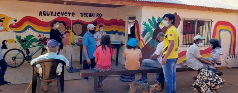 Misiones inició la vacunación contra el Covid-19 en las comunidades Mbya Guaraní