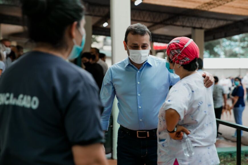 Herrera Ahuad anunció la construcción de nuevos centros de salud en la provincia