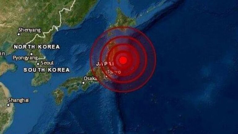 Japón: se levantó el alerta de tsunami tras el fuerte sismo de 7,2