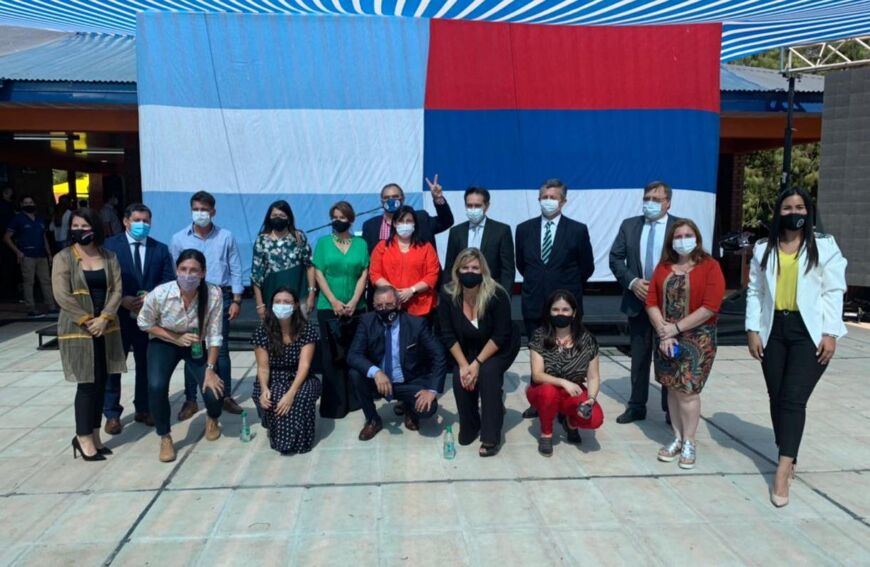 Legisladores provinciales acompañaron el acto de inicio de clases