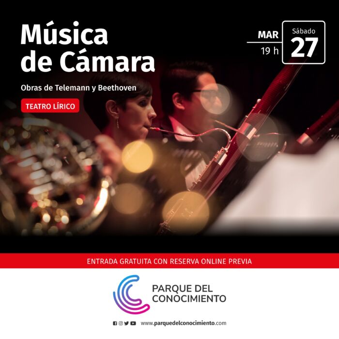 Sábado con música de cámara en el Teatro Lírico del Parque del Conocimiento