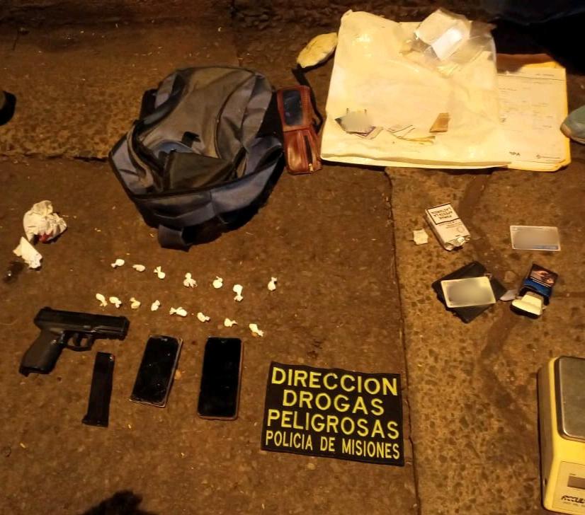 Posadas: secuestraron cocaína y detuvieron a dos hombres en  Villa Cabello
