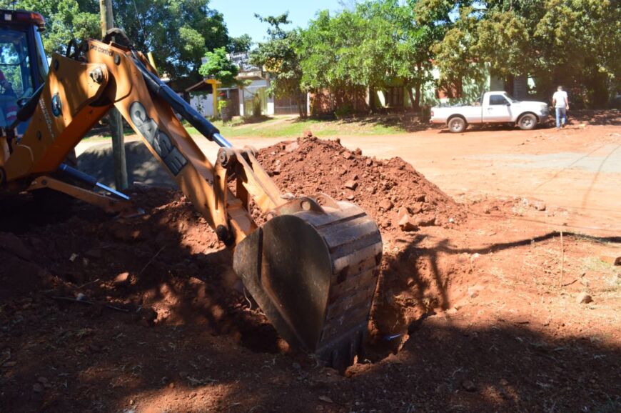 Extienden la red de agua potable en la Chacra 244 de Posadas