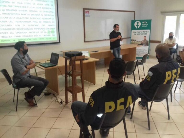 Eldorado: realizaron charla informativa para prevenir el robo de yerba mate