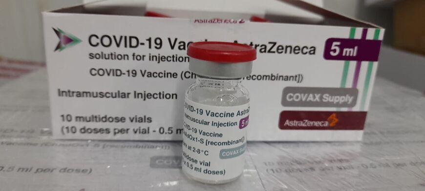 Llegaron 6.700 dosis de vacunas Aztrazeneca a Misiones