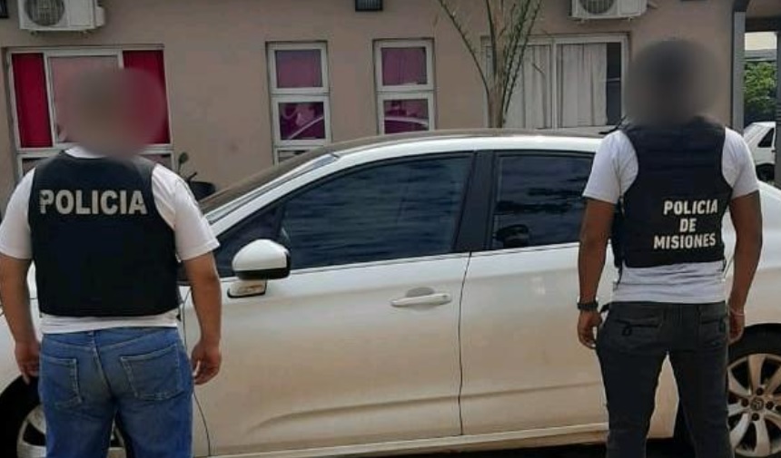 En Posadas recuperaron un automóvil robado en Buenos Aires