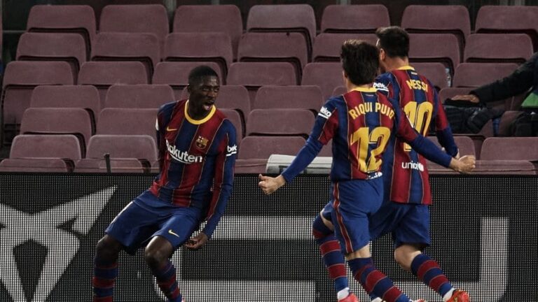 Con Messi a la cabeza, Barcelona venció a Valladolid y se acerca al Atlético de Simeone en España