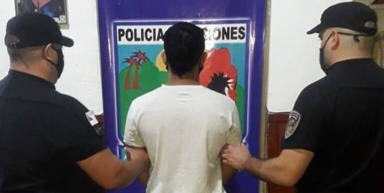 Atacó a cuchillazos a un joven en San Javier y terminó preso