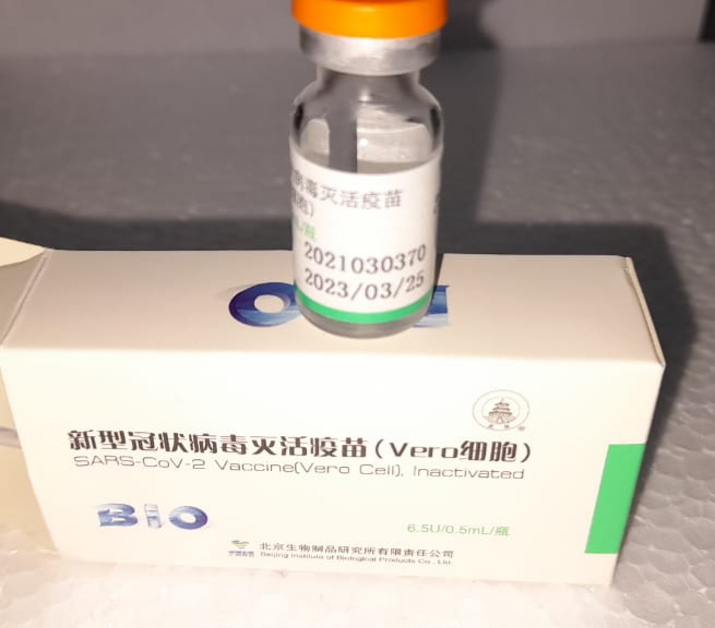 Llegaron 8.400 dosis de la vacuna Sinopharm a Misiones