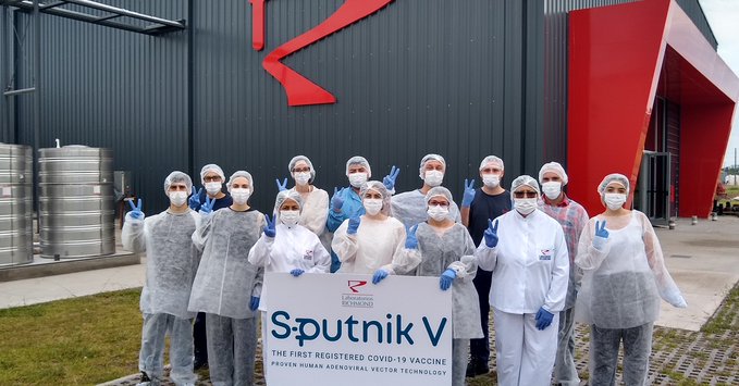 Rusia anunció que Argentina comenzó la producción de la vacuna Sputnik V