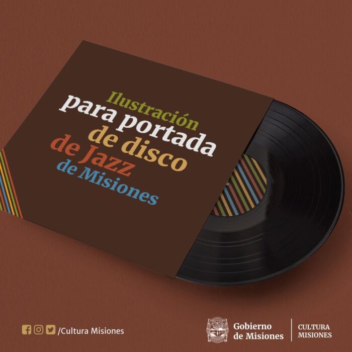 Con 65 trabajos presentados, cerró la convocatoria para ilustrar el primer vinilo de jazz misionero 1 2 - convocatoria - 1
