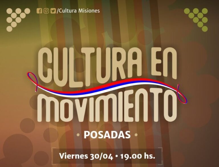 Cultura en Movimiento llega este viernes al barrio Itaembé Guazú de Posadas