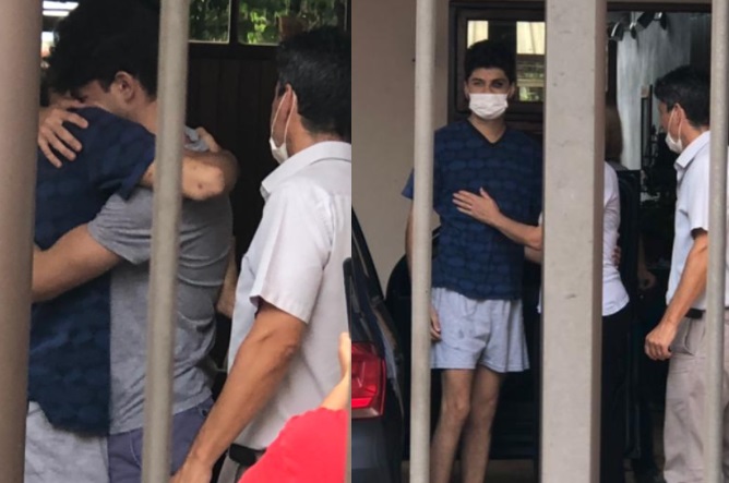 Manuel Sánchez, el joven atacado por Santiago Negrete ya se encuentra en su casa