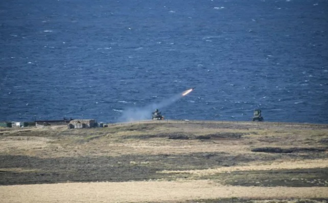 Ingleses realizan ejercicios militares con misiles en Malvinas