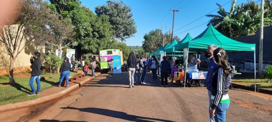 Intensificaron operativos integrales de salud en barrios posadeños