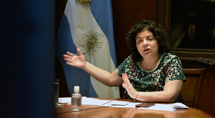 Vizzotti dará una conferencia de prensa y luego expondrá en Diputados sobre el coronavirus