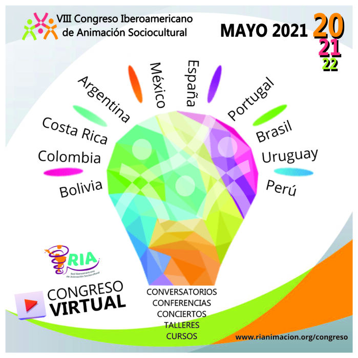 El próximo jueves comienza el VIII Congreso Iberoamericano De Animación Sociocultural