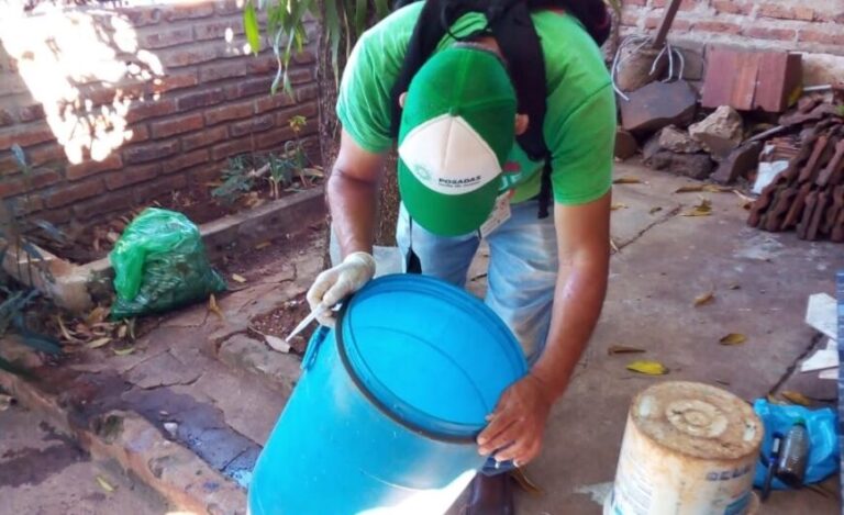 Tras las lluvias, recomiendan vaciar recipientes en casa para evitar el dengue