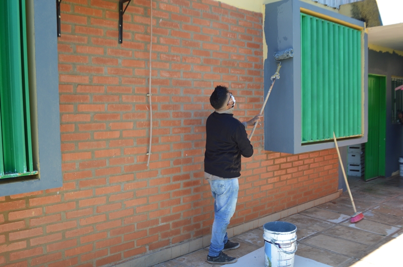 Continúa la puesta en valor del jardín maternal “La Victoria” de Posadas