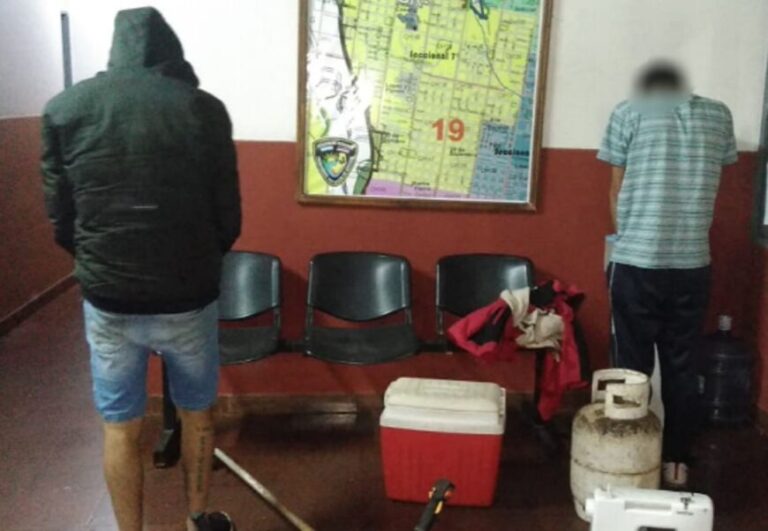 Posadas: los detuvieron por robar objetos de una vivienda en la chacra 136