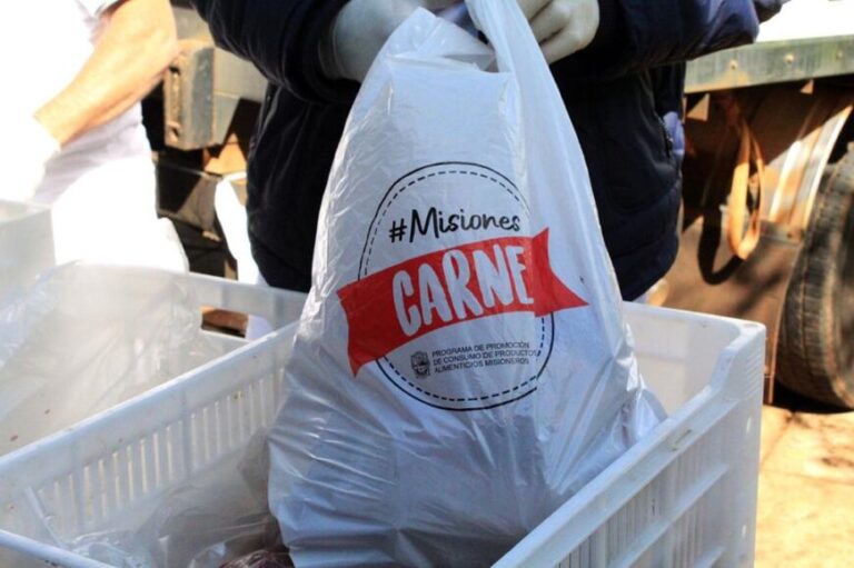 Misiones Carne llegó a los 77 municipios: en el primer mes comercializó 73.236 kilos