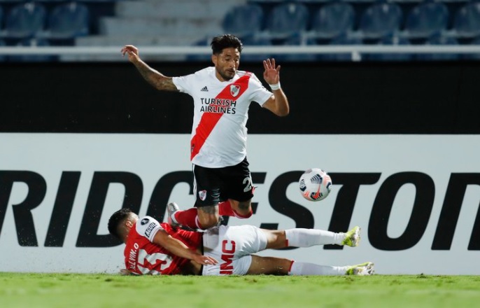 River igualó sin goles frente a Independiente Santa Fe por la Copa Libertadores en Asunción