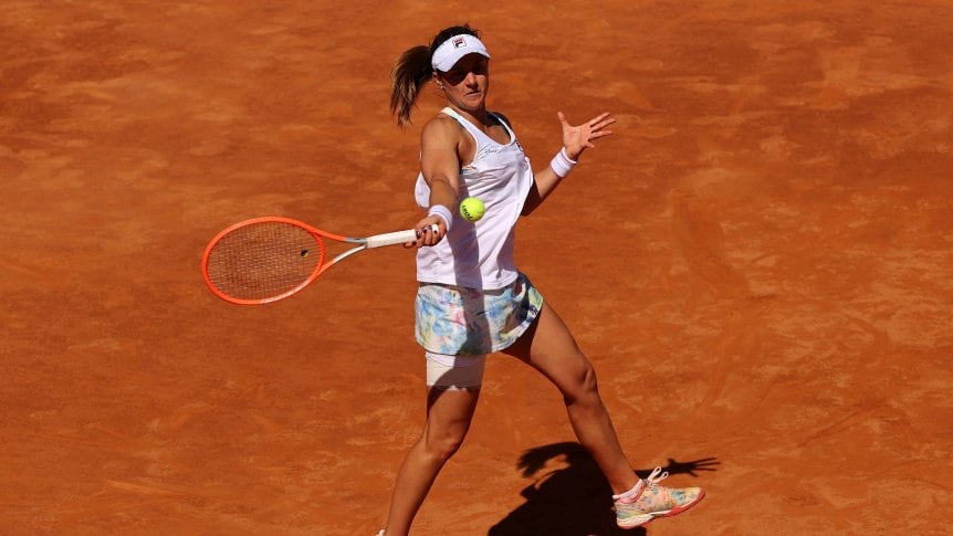 Batacazo histórico de Podoroska en el Masters 1000 de Roma: eliminó a Serena Williams y avanzó a octavos