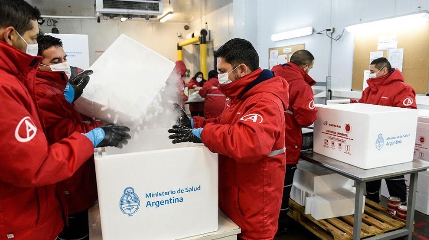 Vacunas Astrazeneca y Sputnik V: Misiones recibe hoy más de 41 mil dosis