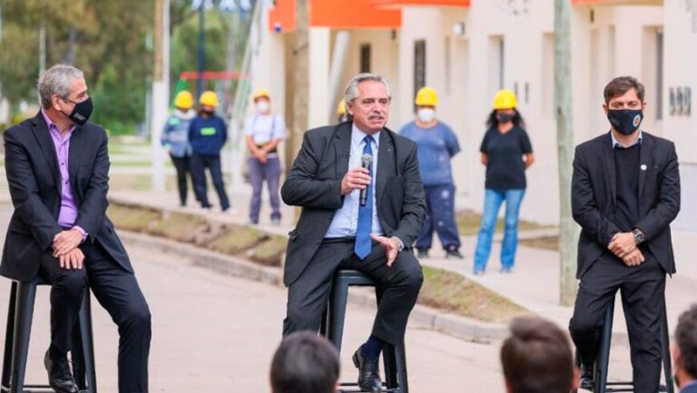 Alberto Fernández lanza el Programa Reconstruir para la finalización de viviendas