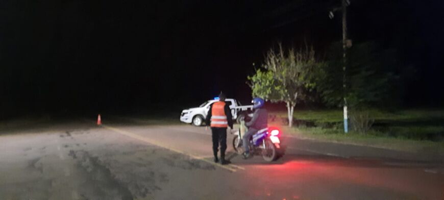 Operativo de seguridad dejó 23 detenidos, 101 actas labradas y 49 motos secuestradas en Misiones