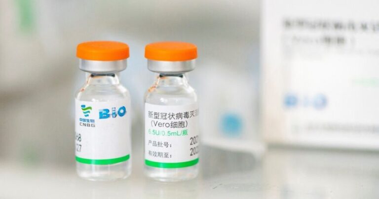 Nación confirmó la posibilidad de comprar otras 6 millones de dosis de Sinopharm