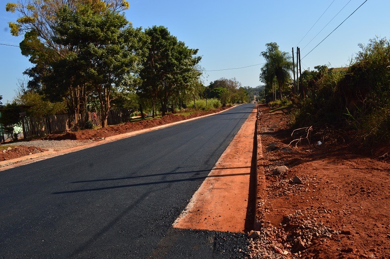 Finalizaron los trabajos de asfaltado sobre la avenida 107 de Posadas