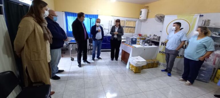 El hospital de Dos de Mayo recibió equipamiento y elementos de bioseguridad