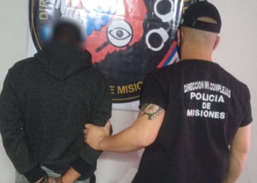 Posadas: sorprendieron a presunto “deportista” en pleno robo y terminó preso
