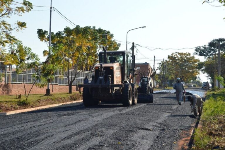 Posadas: finalizaron la reparación de una calle en Itaembé Miní Oeste