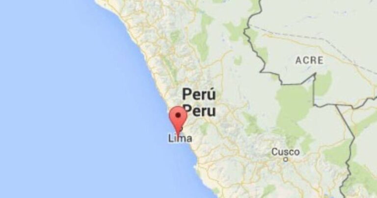 Sismo de magnitud 6.0 sacudió la capital de Perú