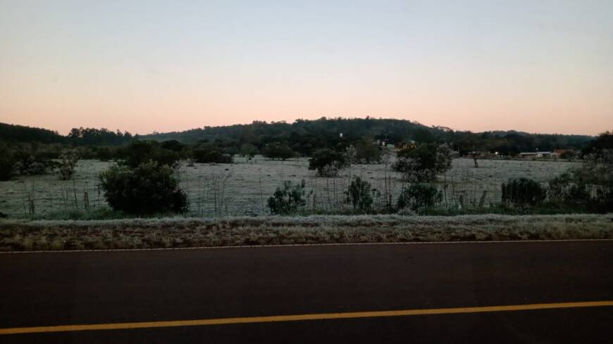 Ola polar en Misiones: intensas heladas y caída de agua nieve en algunos municipios 6 12 - heladas3 2 - 11