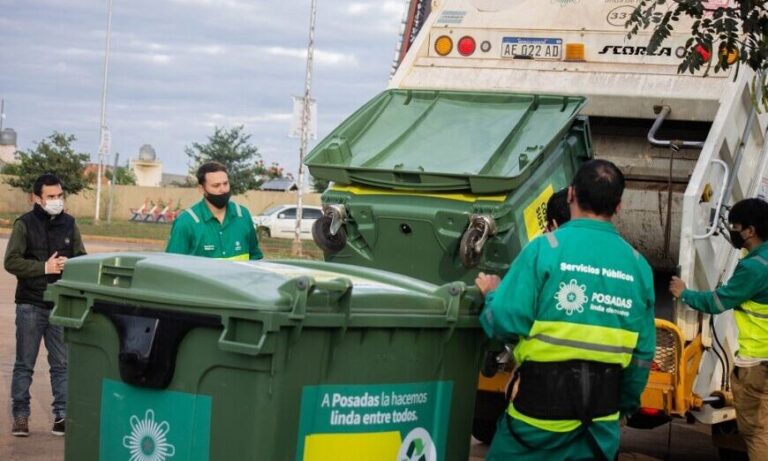 Este lunes habrá reducción del servicio de recolección de residuos en Posadas
