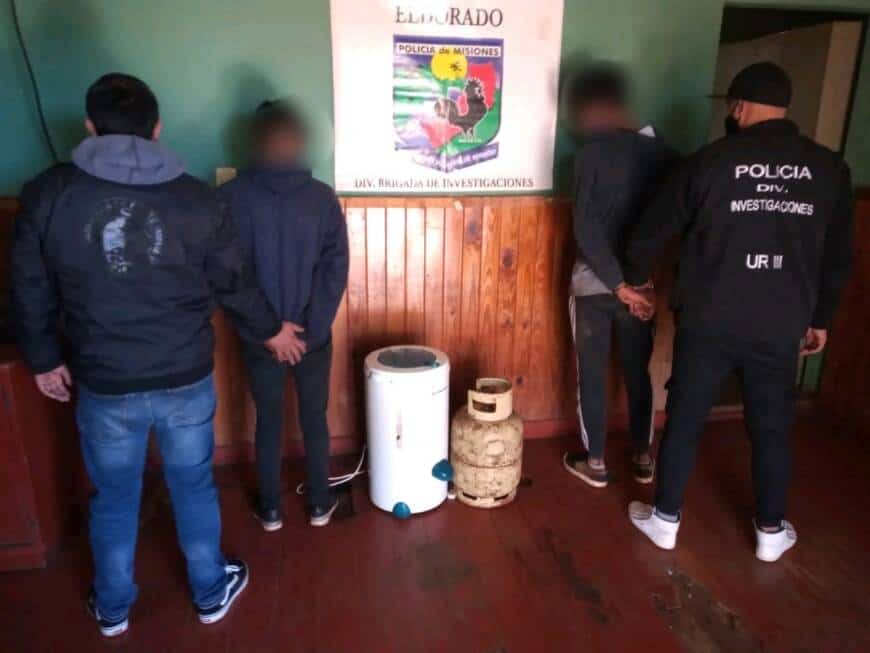 Eldorado: robaron objetos de la vivienda de un jubilado y terminaron presos