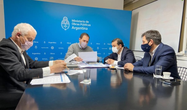 Herrera se reunió con funcionarios nacionales en Buenos Aires y analizaron la ejecución de nuevas obras en Misiones