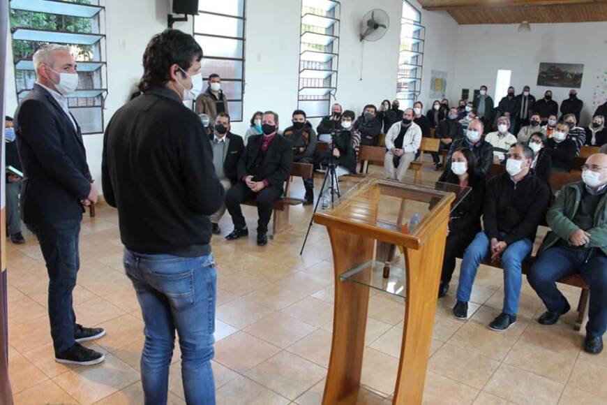 Inauguraron en Garupá el Hogar de Tránsito “Primer Paso” para quienes desean iniciar tratamiento por adicciones 3 6 - Inauguracion hogar de transito Primer Paso 3 - 5