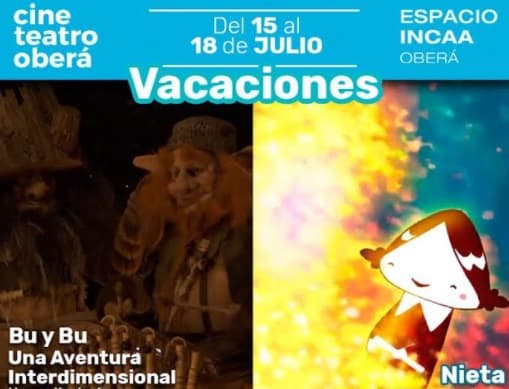 El Espacio Incaa de Oberá renueva su cartelera en las vacaciones