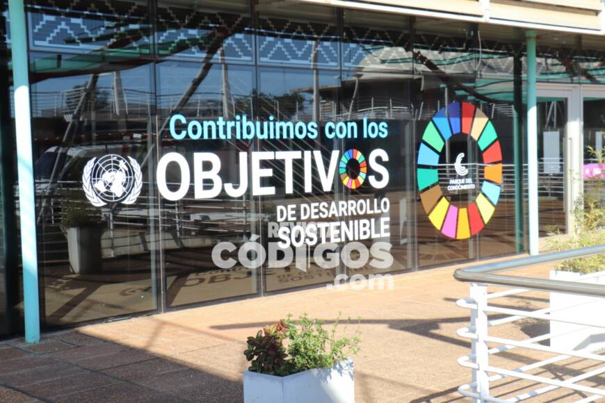 El Parque del Conocimiento se sumó a la visibilización de los Objetivos de Desarrollo Sostenible 1 2 - Parque del Conocimiento ODS 3 - 1